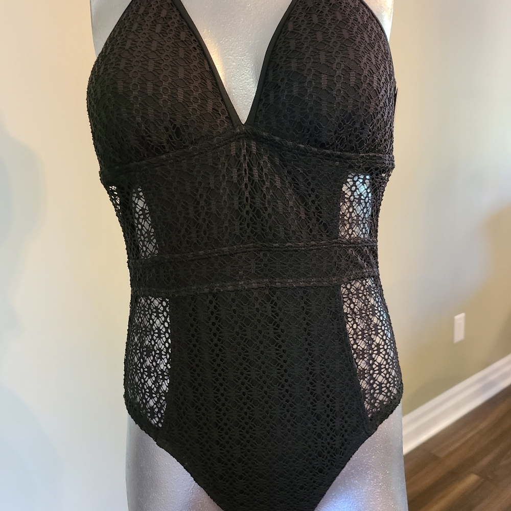 Apt 9- 1 piece Lace bathing suit. NWT L